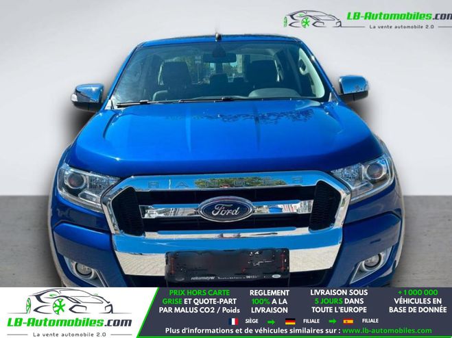 Ford Ranger 3.2 TDCi 200 BVA DOUBLE CABINE Bleu M�tallique de 2016