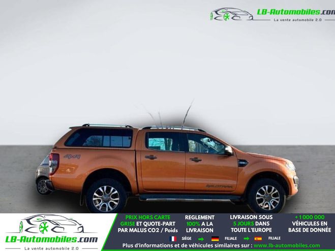 Ford Ranger 2.2 TDCi 160 BVA DOUBLE CABINE Rouge M�tallique de 2017