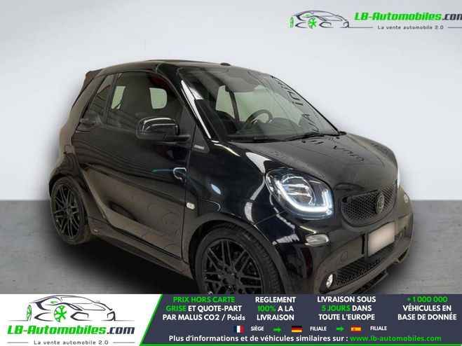 Smart Fortwo 0.9 109 ch  BVA Noir M�tallique de 2018