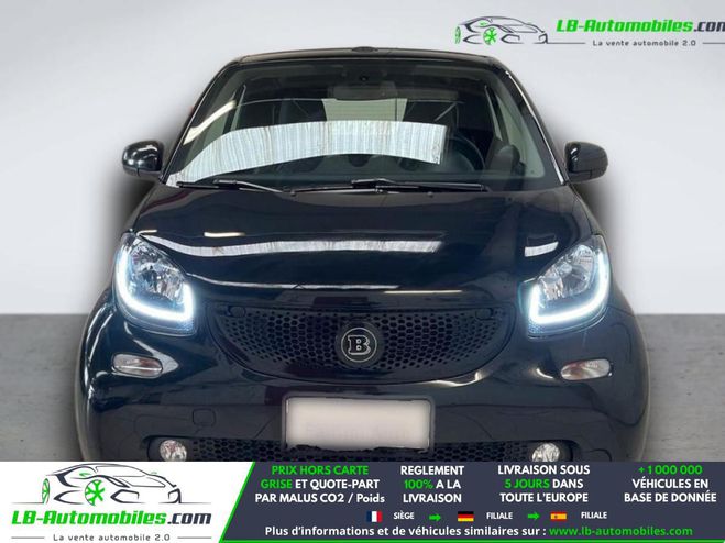 Smart Fortwo 0.9 109 ch  BVA Noir M�tallique de 2018