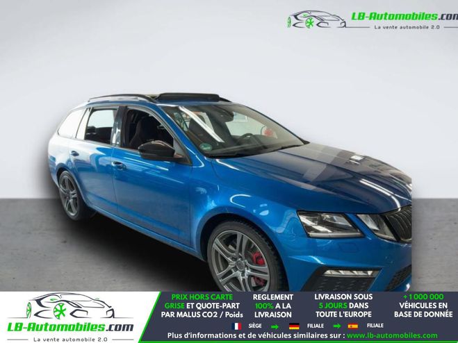 Skoda Octavia 2.0 TSI 230 ch BVA Bleu M�tallique de 2017