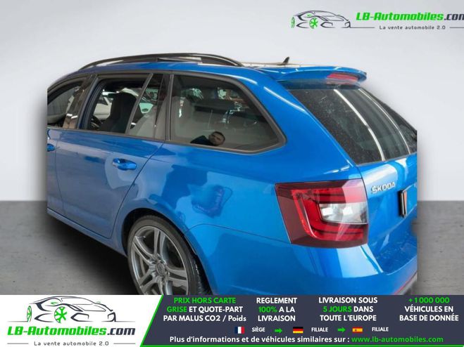 Skoda Octavia 2.0 TSI 230 ch BVA Bleu M�tallique de 2017