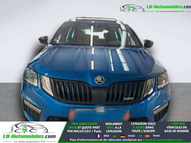 Skoda Octavia 2.0 TSI 230 ch BVA Bleu M�tallique de 2017