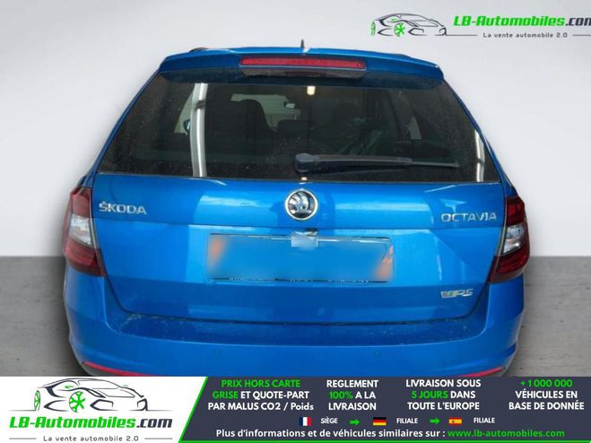 Skoda Octavia 2.0 TSI 230 ch BVA Bleu M�tallique de 2017