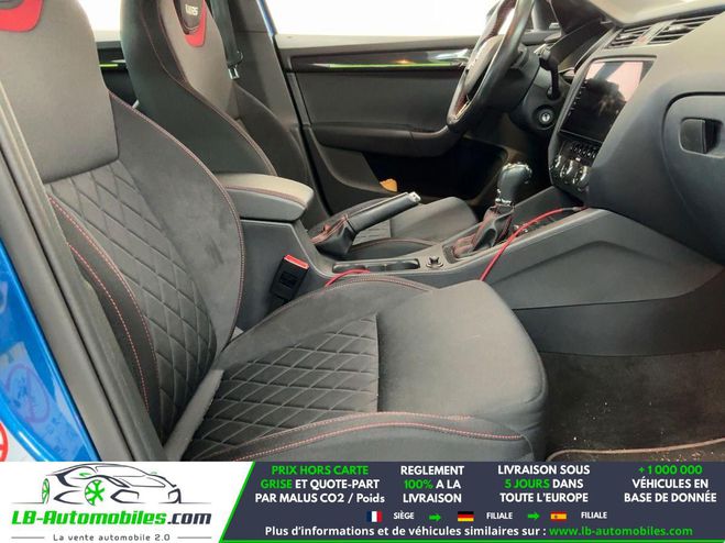 Skoda Octavia 2.0 TSI 230 ch BVA Bleu M�tallique de 2017