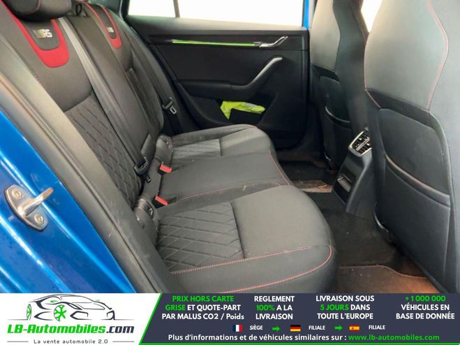 Skoda Octavia 2.0 TSI 230 ch BVA Bleu M�tallique de 2017
