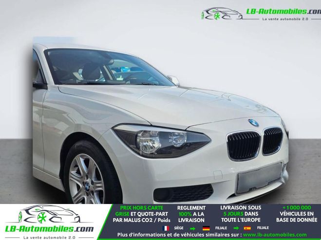 BMW Serie 1 114i 102CH Blanc de 2014