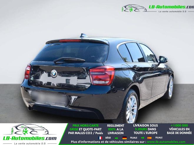 BMW Serie 1 118i 170CH BVA Noir M�tallique de 2013