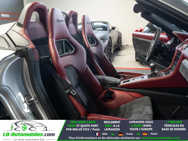 Porsche Boxster 4.0i 420 ch Argent� M�tallique de 2019