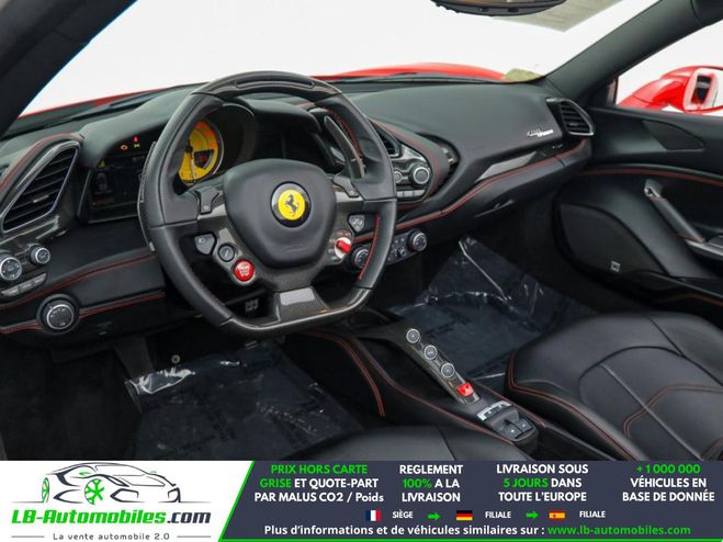 Ferrari 488 4.0 V8 670ch Rouge M�tallique de 2019