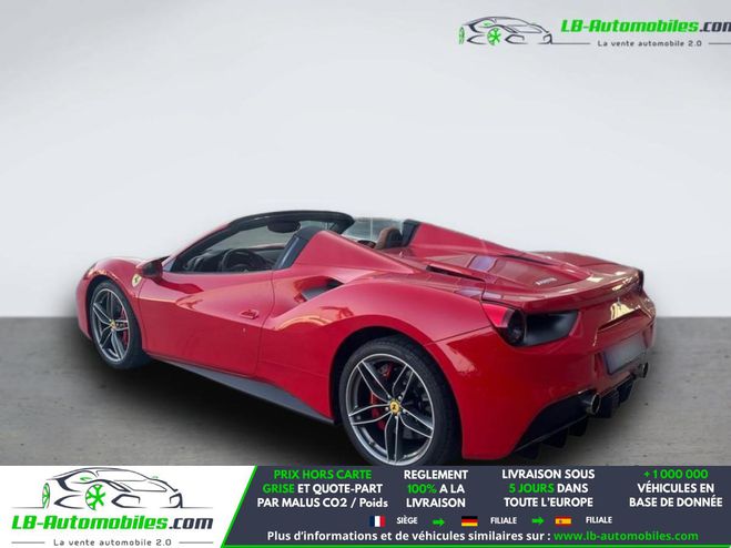 Ferrari 488 4.0 V8 670ch Rouge M�tallique de 2017