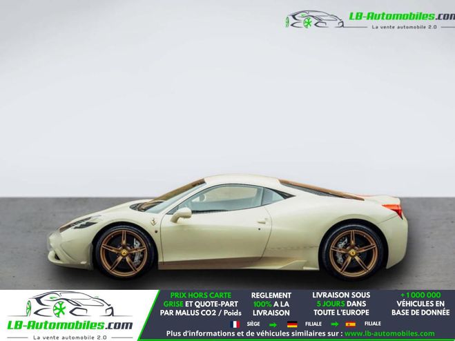 Ferrari 458 4.5 V8 605ch Blanc de 2015
