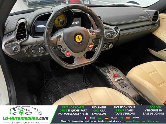 Ferrari 458 4.5 V8 570ch Blanc de 2013