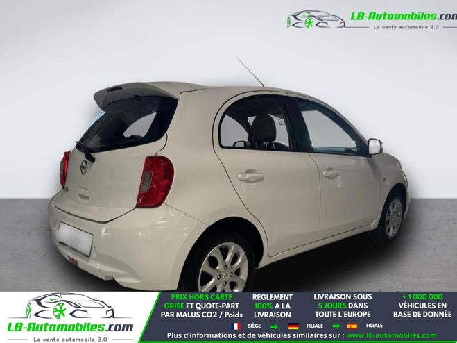 Nissan Micra 1.2 - 80 BVA Blanc de 2016