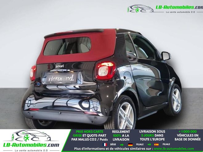 Smart Fortwo EQ 82 ch Electrique Noir de 2021