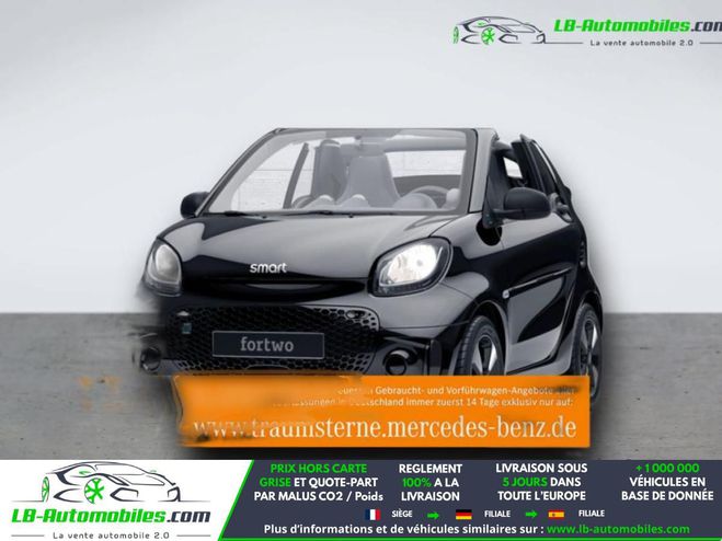 Smart Fortwo EQ 82 ch Electrique Noir de 2021