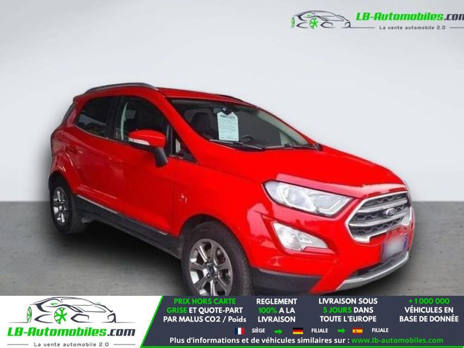 Ford Ecosport 1.0 EcoBoost 100ch BVM Rouge de 2019