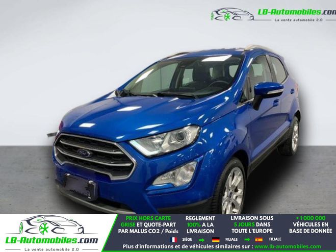 Ford Ecosport 1.5 TDCi 100ch BVM Bleu M�tallique de 2020