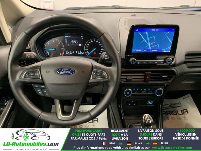 Ford Ecosport 1.5 TDCi 100ch BVM Bleu M�tallique de 2020