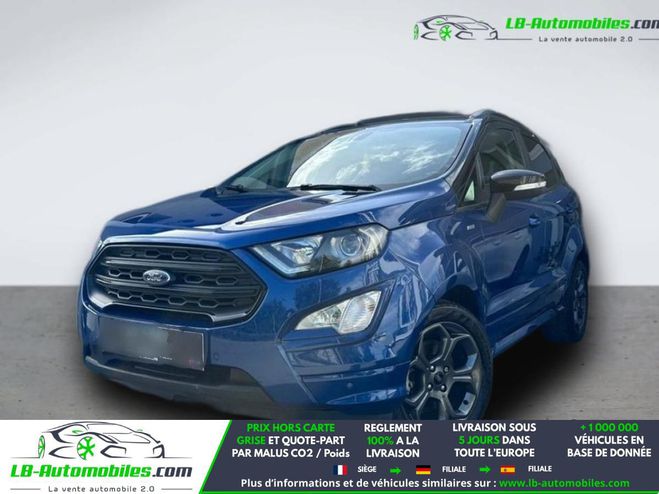 Ford Ecosport 1.0 EcoBoost 100ch BVM Bleu M�tallique de 2019