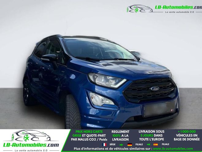 Ford Ecosport 1.0 EcoBoost 100ch BVM Bleu M�tallique de 2019