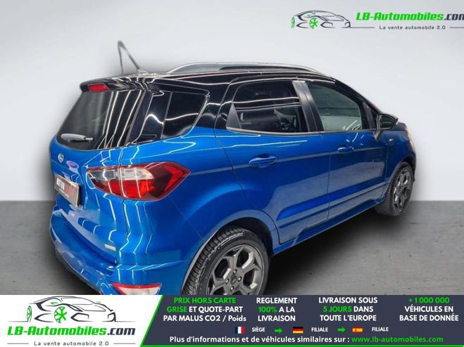 Ford Ecosport 1.0 EcoBoost 125ch BVA Bleu M�tallique de 2018