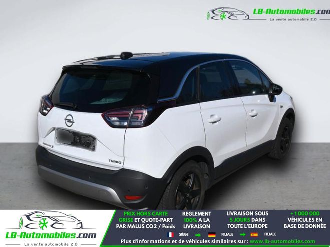 Opel Crossland X 1.2 Turbo 130 ch BVM Blanc de 2018