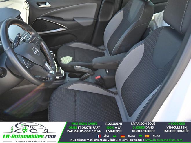 Opel Crossland X 1.2 Turbo 130 ch BVM Blanc de 2018