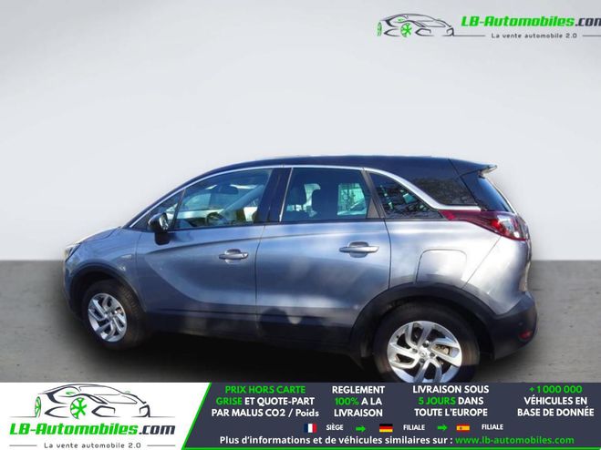 Opel Crossland X 1.2 Turbo 130 ch BVM Gris M�tallique de 2020