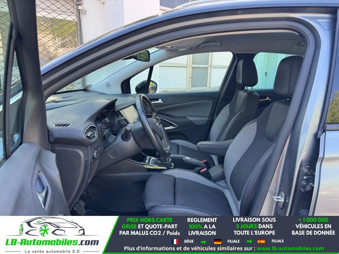 Opel Crossland X 1.2 Turbo 130 ch BVM Gris M�tallique de 2018