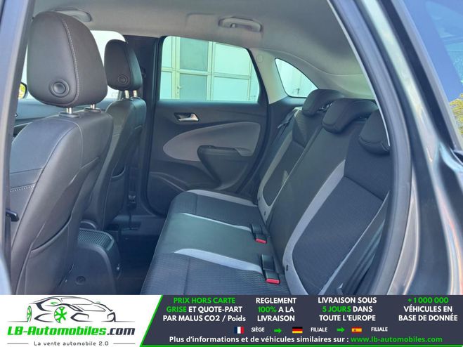 Opel Crossland X 1.2 Turbo 130 ch BVM Gris M�tallique de 2018