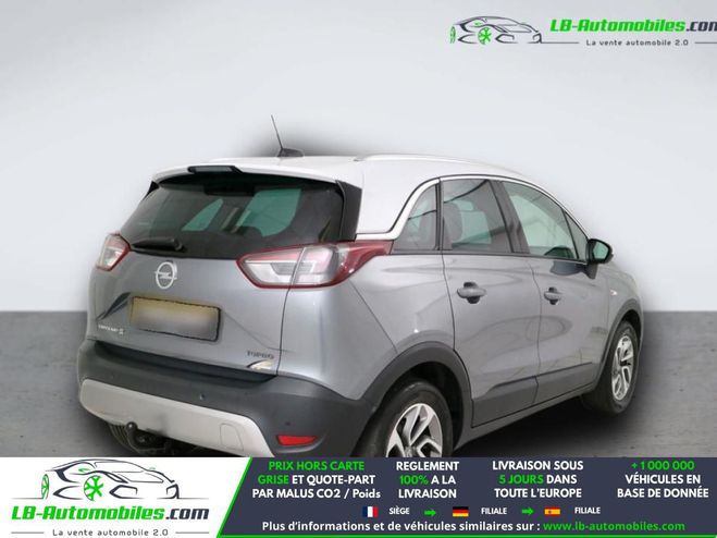 Opel Crossland X 1.2 Turbo 130 ch BVM Gris M�tallique de 2017