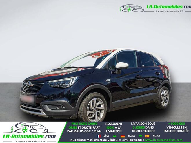 Opel Crossland X 1.2 Turbo 130 ch BVM Bleu M�tallique de 2019