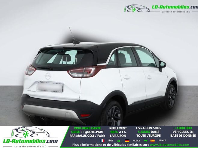Opel Crossland X 1.2 Turbo 130 ch BVM Blanc de 2020