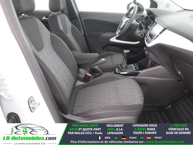 Opel Crossland X 1.2 Turbo 130 ch BVM Blanc de 2020