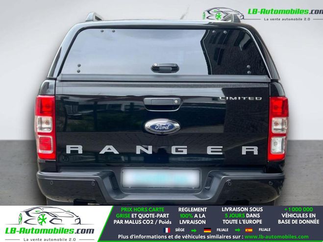 Ford Ranger DOUBLE CABINE 3.2 200 4X4 BVA Noir de 2019