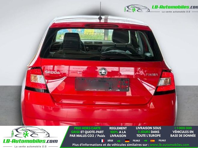 Skoda Fabia 1.0 TSI 95 ch BVM Rouge M�tallique de 2017