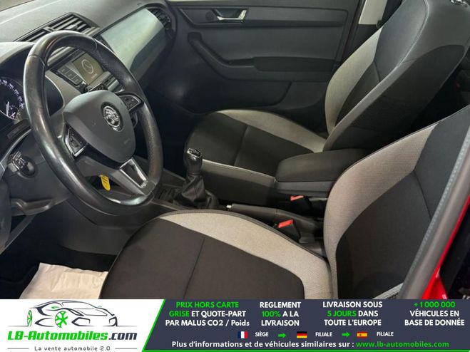 Skoda Fabia 1.0 TSI 95 ch BVM Rouge M�tallique de 2017