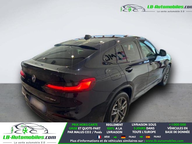 BMW X4 xDrive20d 190 ch BVA Bleu M�tallique de 2019