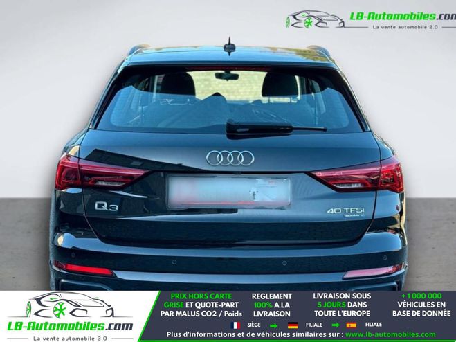 Audi Q3 40 TFSI 190 ch BVA Quattro Noir M�tallique de 2019