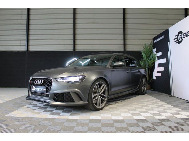 Audi RS6 Quattro 4.0i V8 TFSI - 605 Performance - GRIS FONCE de 2017