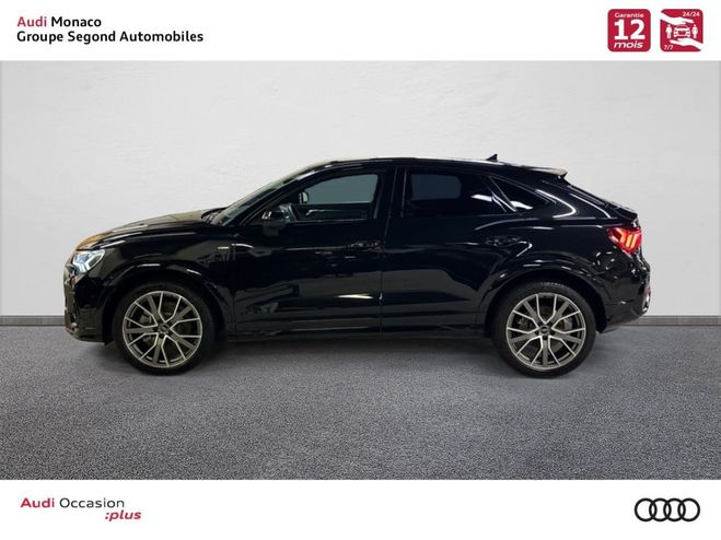 Audi Q3 Sportback 40 TDI 200 ch S tronic 7 Quatt Noir de 2022