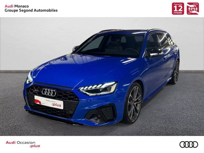 Audi S4 AVANT V6 3.0 TDI 341 Tiptronic 8 Quattro Bleu de 2022