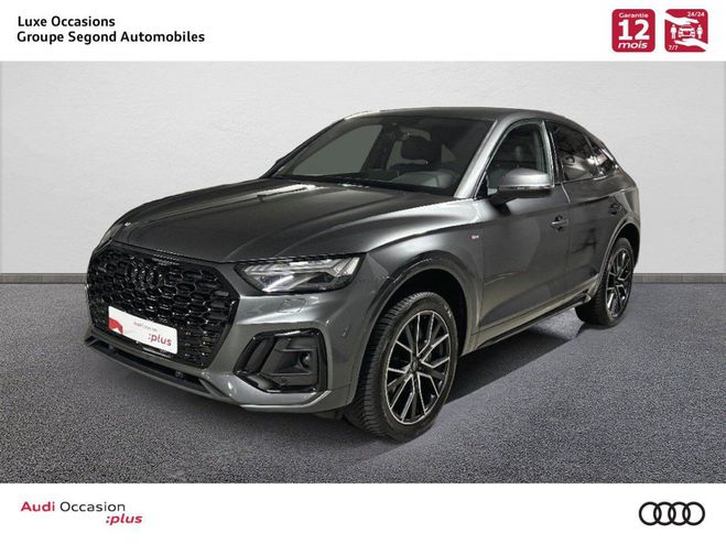 Audi Q5 Sportback 40 TDI 204 S tronic 7 Quattro  Gris de 2021