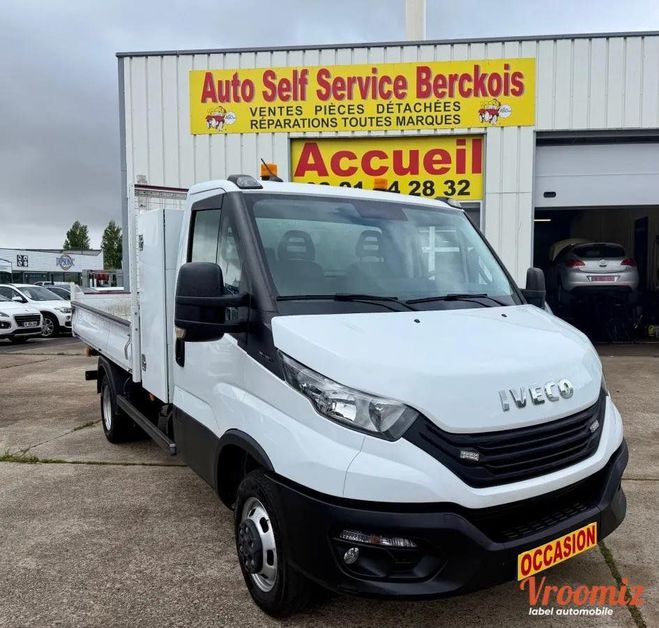 Iveco Daily BENNE ACIER JPM LONG 3300 35C16 3,0 L    Blanc de 2022