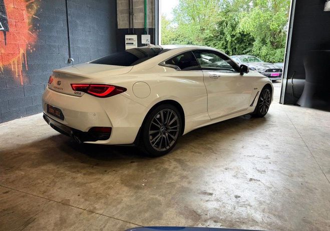 Infiniti Q60 Coupe Q60S 3.0T 405 cv Premium Carbone v Blanc de 2017