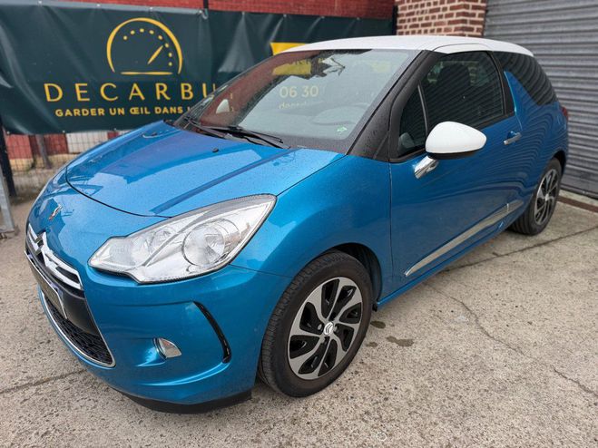 Citroen DS3 1.6 E-HDI 90 BE CHIC Bleu ciel de 2015