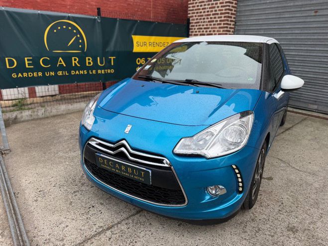 Citroen DS3 1.6 E-HDI 90 BE CHIC Bleu ciel de 2015