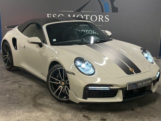 Porsche 911 992 TURBO S 650CH CABRIOLET PDK Beige de 2020