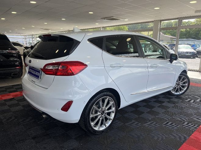 Ford Fiesta 1.0 EcoBoost 140 ch SetS BVM6 Vignale Blanc de 2017